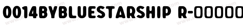 0014BYBlueStarship R字体转换
